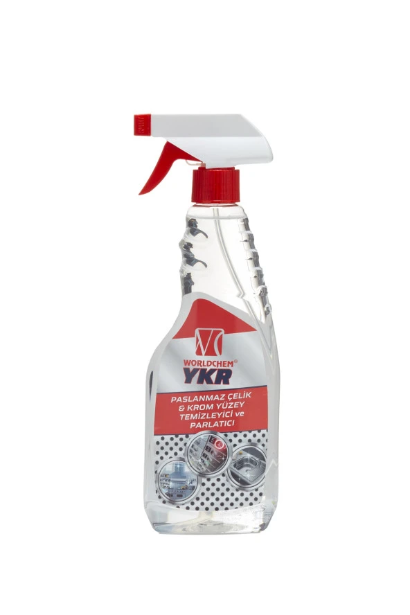 Çelik Krom Parlatıcı kokusuz YKR 500 ml