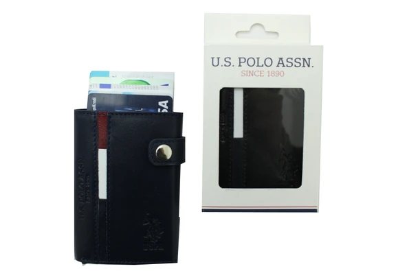 Plcuz 9217 U.S.Polo Assn.Hakiki Deri, Mekanizmalı, Unisex Cüzdan, Kartlık - 3