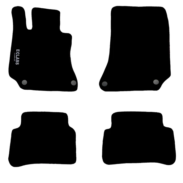 Rizline Mercedes E Serisi W212 2009-2016 Halı Paspas Siyah - Resim 2