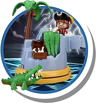 Feber Pinypon Macera- Kaptan Cayman Korsan Adası 2 Figürlü, 4 ile 8 Yaşında Çocuklar için (700015637) - 4