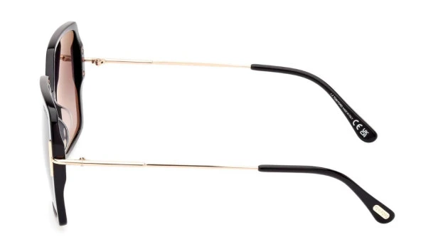 Tom Ford TF1039/S 01B 59 Kadın Güneş Gözlüğü - Resim 3