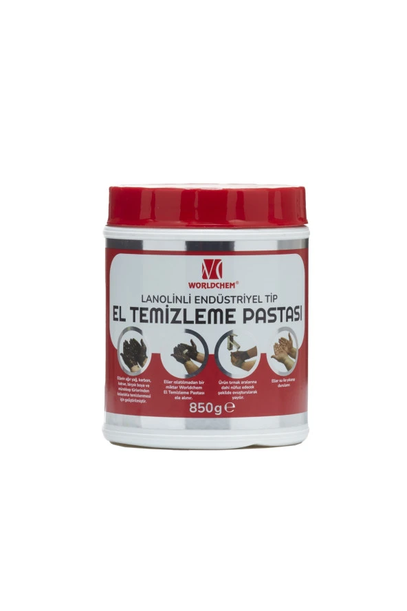 Endüstriyel El Temizleyici Pasta RC Lanolinli 850 g