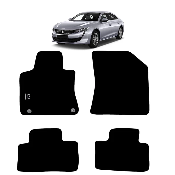 Rizline Peugeot 508 2018 Sonrası Halı Paspas