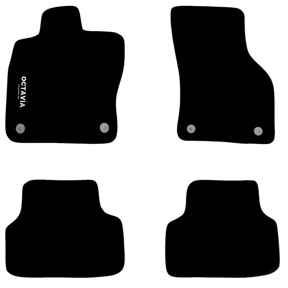 Rizline Skoda Octavia  2012-2020 Halı Paspas Siyah - Resim 2