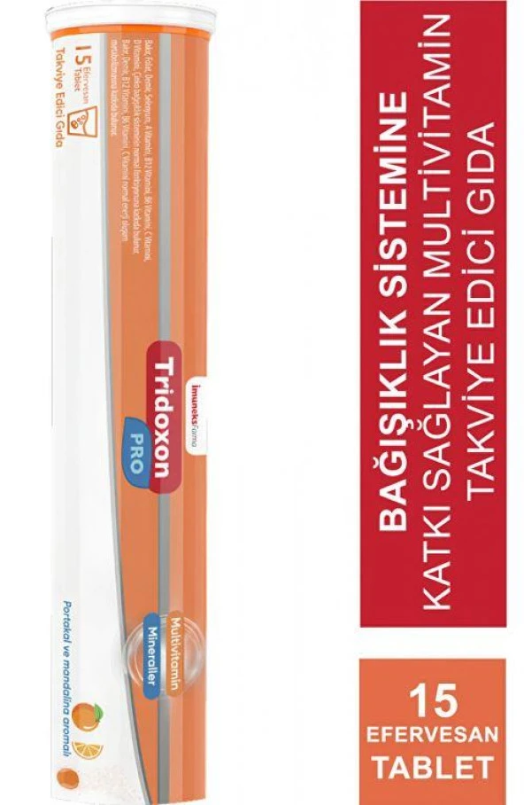 Imuneks Tridoxon Pro 15 Efervesan Tablet