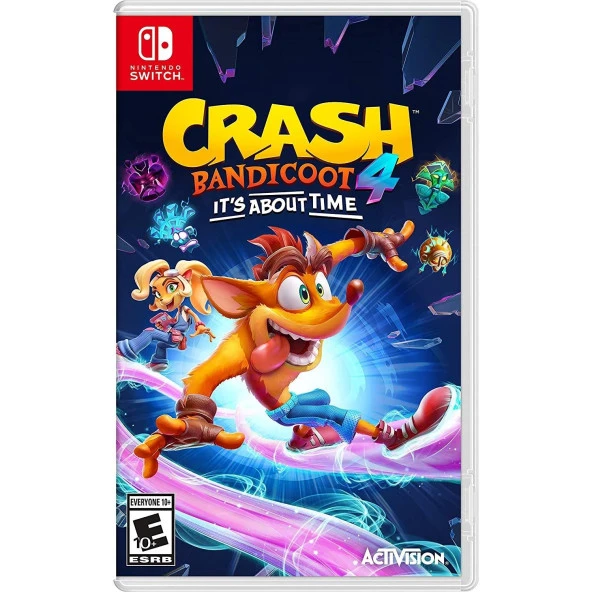 Crash Bandicoot 4 It's About Time Nintendo Switch Oyun