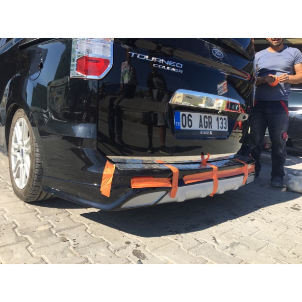 ford courier arka tampon eki - boyasız ham - 2