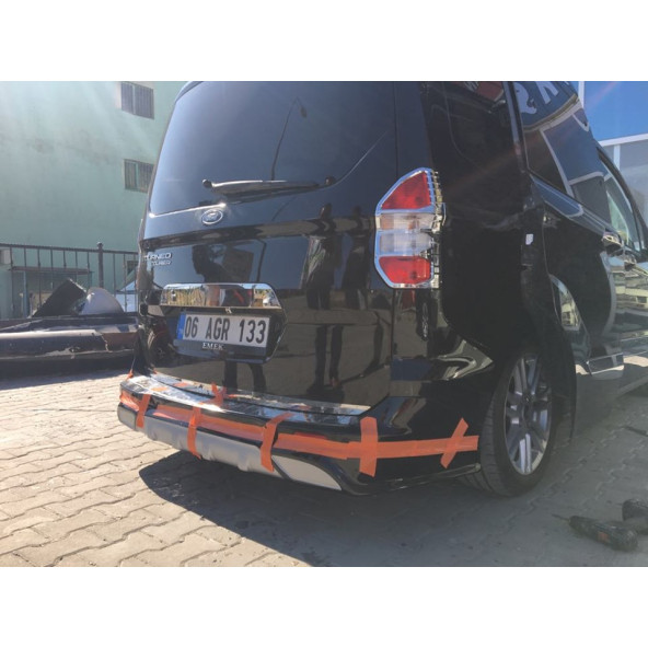 ford courier arka tampon eki - boyasız ham - 3