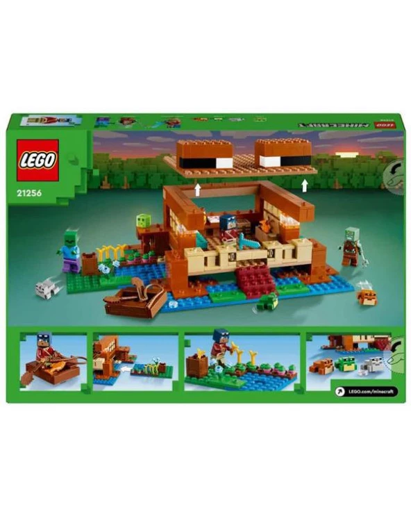 Lego Minecraft Kurbağa Evi 21256