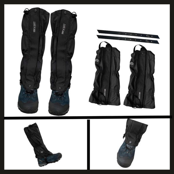 Uyguna-Yakala Siyah Trekking Pace Outdoor Tozluk-TOZ.093 ürün görseli