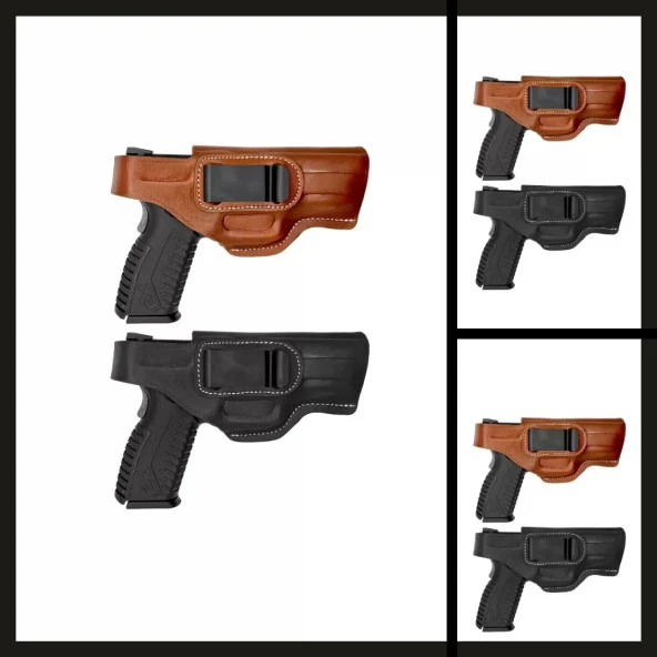 Uyguna-Yakala Zigana Belt Maşalı Tabanca Kılıfı-VAK.405