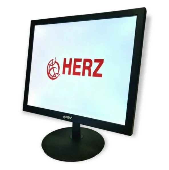 Herz HM-3522 22'' HD Led VGA HDMI RCA Girişli Dahili Hoparlörlü Ve Kumandalı CCTV Monitör