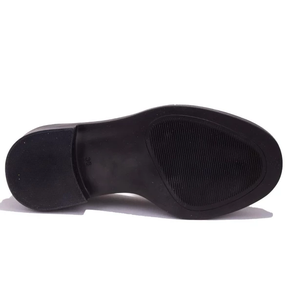 Dagoster DZA07-5572205 Siyah Triko Günlük Kadın Ayakkabı - Resim 4