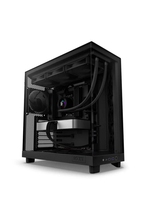 H Series H6 Flow 3X120mm (ATX, Micro-ATX, Mini-ITX) CC-H61FB-01 Siyah ATX Oyuncu Kasası