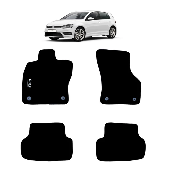 Rizline Volkswagen Golf 7 2013-2020 Halı Paspas