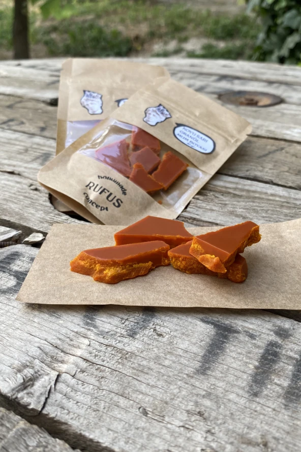 Koyu Sarı Granül Mum Boyası 20 gram - Resim 5