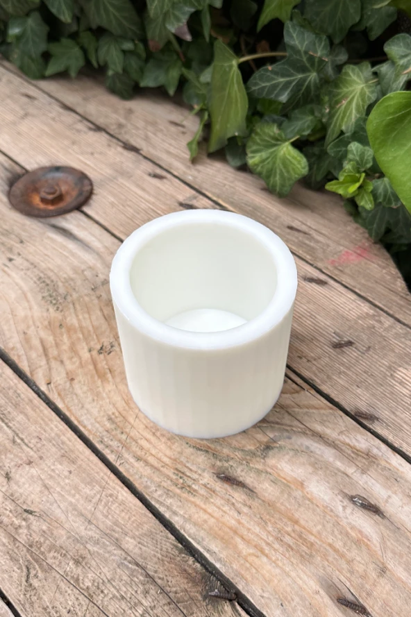 Silindir 3D Mum Kalıbı 8x8x8 ( Silikon ) 1 Adet - Resim 5