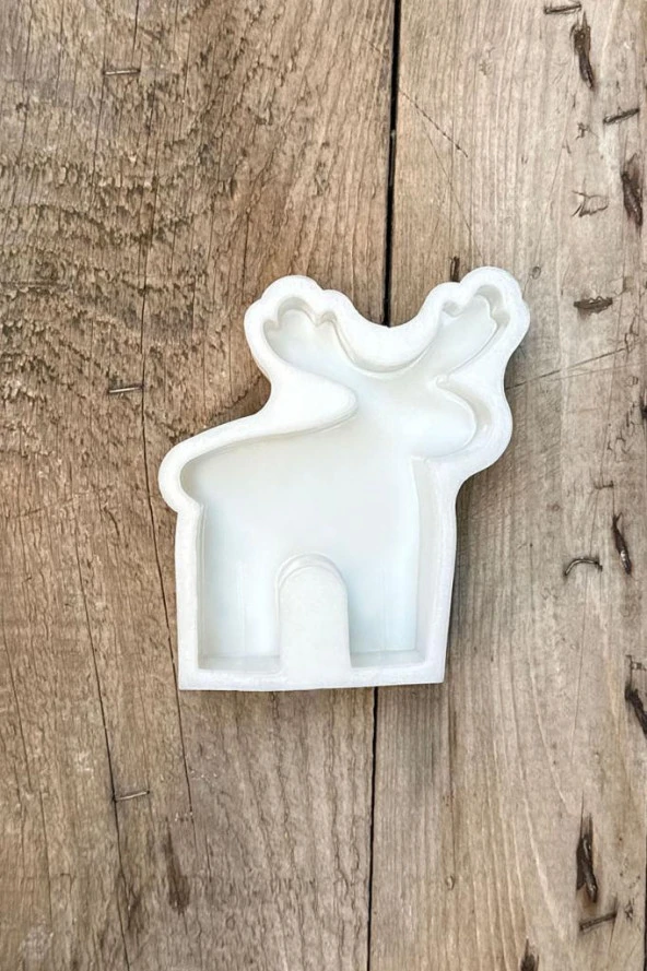 Geyik 2D Mum Kalıbı (Silikon) (1 Adet) - Resim 2