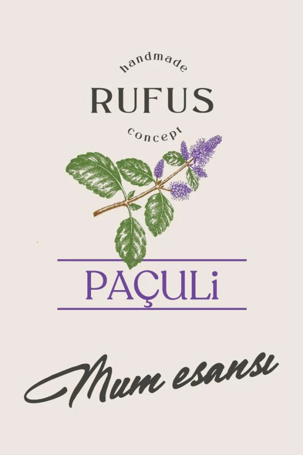 Paçuli Mum Esansı 20ml 1 Adet - Resim 5