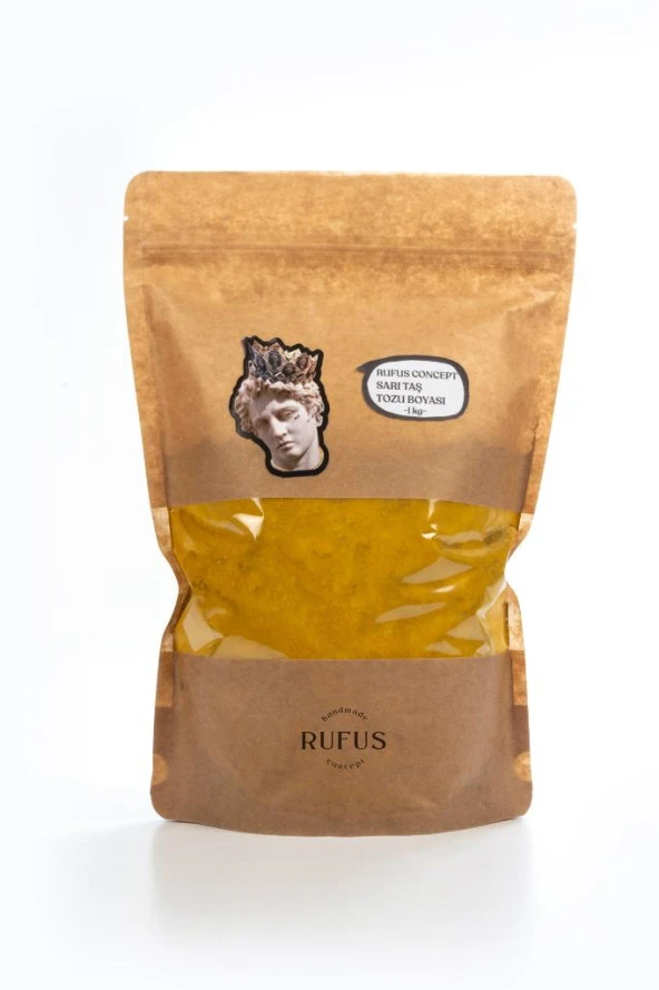 Sarı Taş Tozu Boyası ( 1 kg )