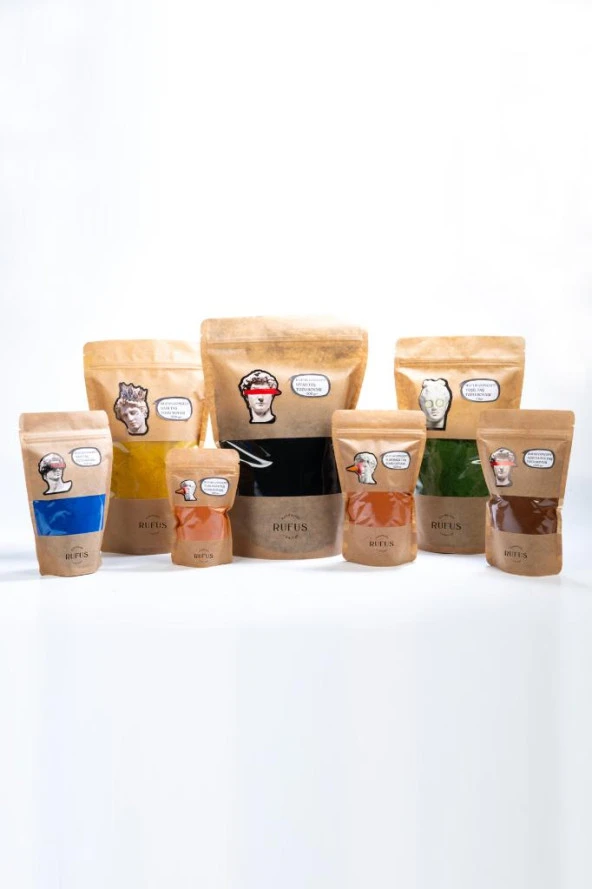 Açık Kahverengi Taş Tozu Boyası ( 1 kg ) - Resim 2