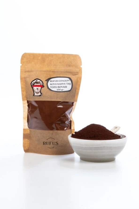 Koyu Kahverengi Taş Tozu Boyası ( 100 gr ) - Resim 5