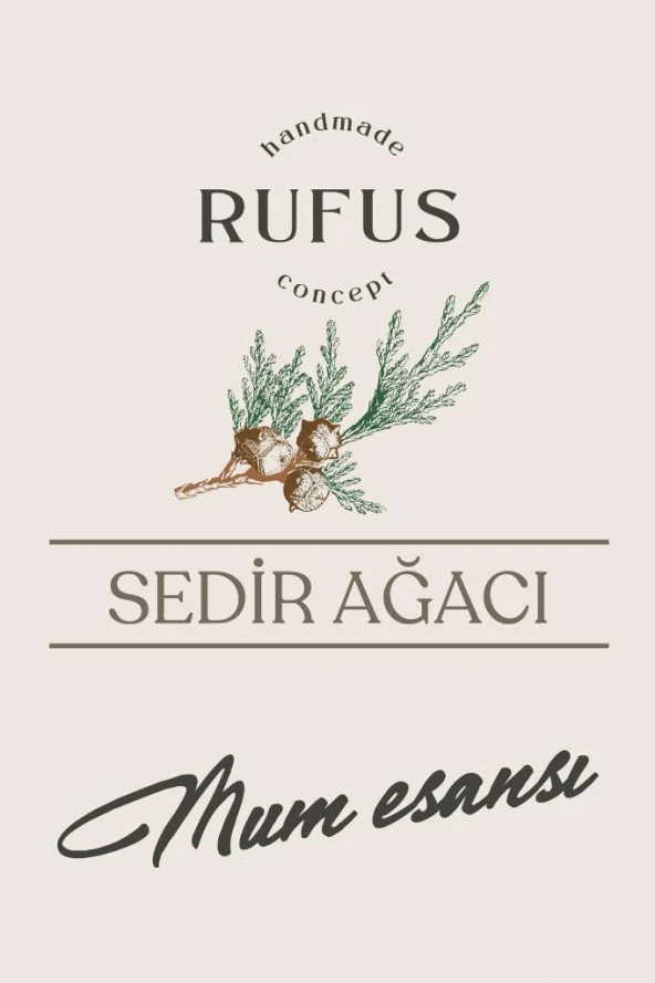 Sedir Ağacı Mum Esansı 100ml 1 Adet - 2