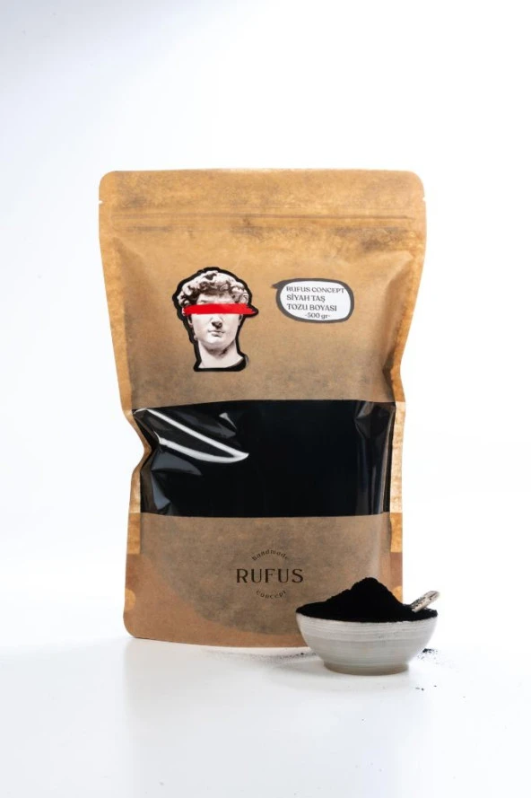 Siyah Taş Tozu Boyası ( 500 gr ) - Resim 7