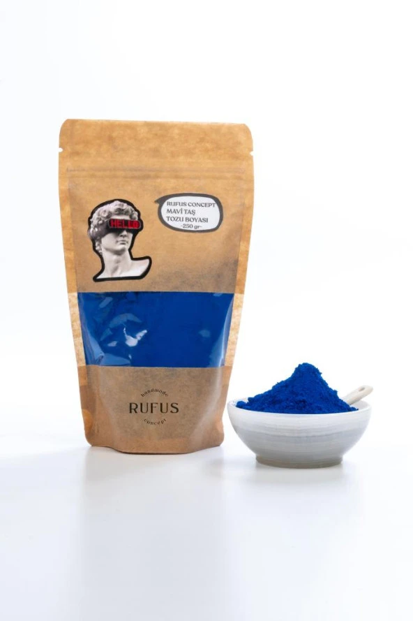Mavi Taş Tozu Boyası ( 250 gr ) - Resim 6