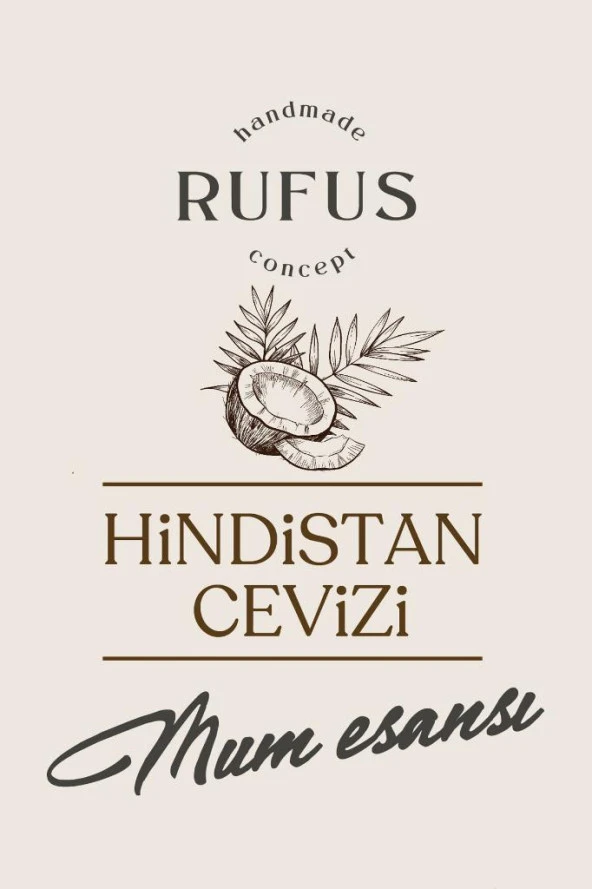 Hindistan Cevizi Mum Esansı 100ml 1 Adet - Resim 2