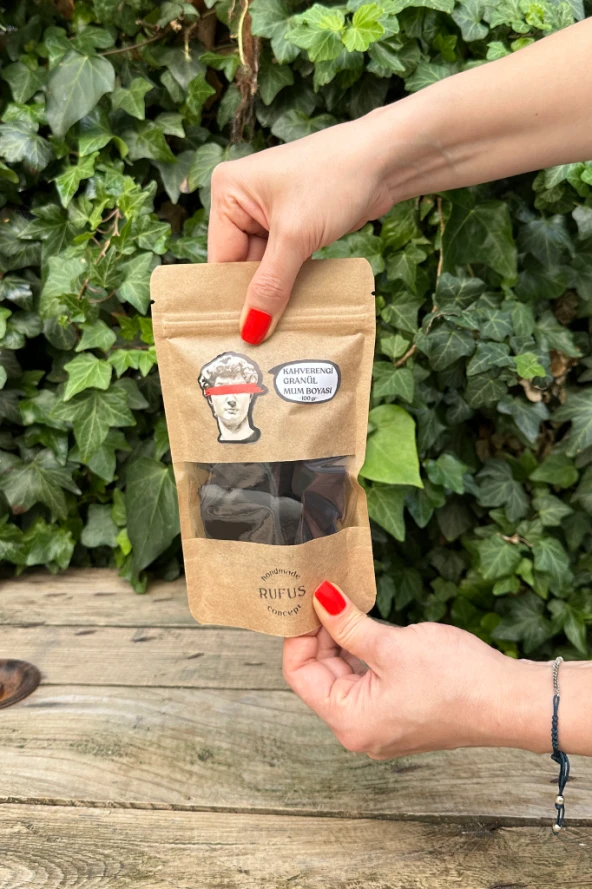 Siyah Granül Mum Boyası 100 gram ürün görseli