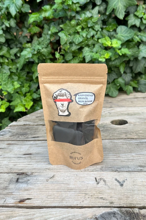 Siyah Granül Mum Boyası 100 gram - Resim 3