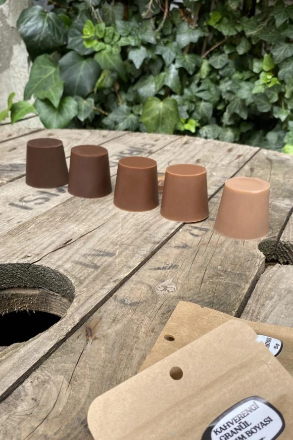 Siyah Granül Mum Boyası 100 gram - Resim 6