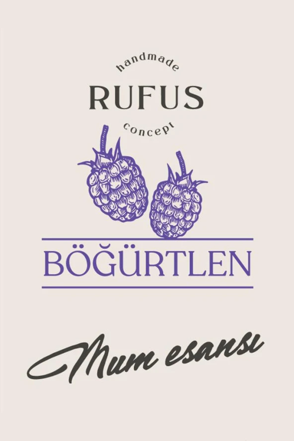 Böğürtlen Mum Esansı 20ml 1 Adet - Resim 2