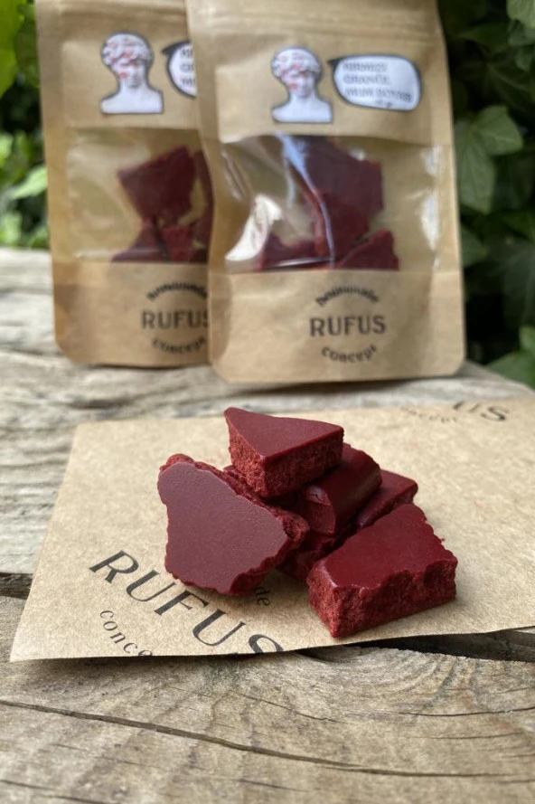 Kırmızı Granül Mum Boyası 10 gram - Resim 2