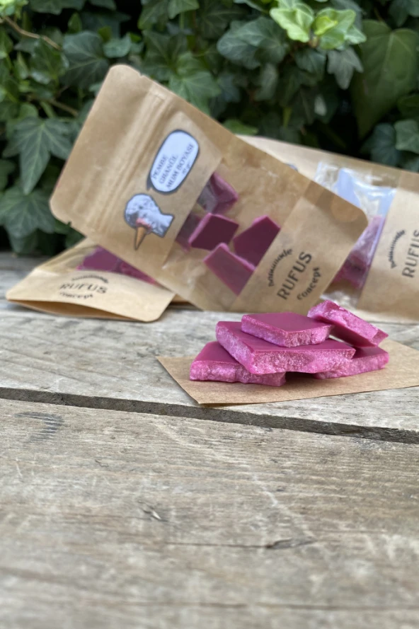 Pembe Granül Mum Boyası 10 gram - Resim 3