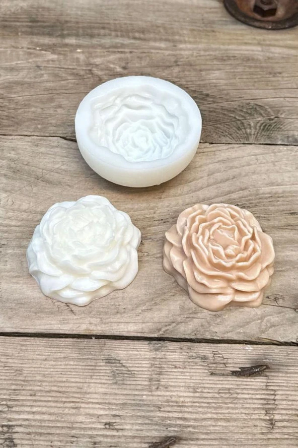 Şakayık Mini Mum Kalıbı ( Silikon ) 1 Adet - 4
