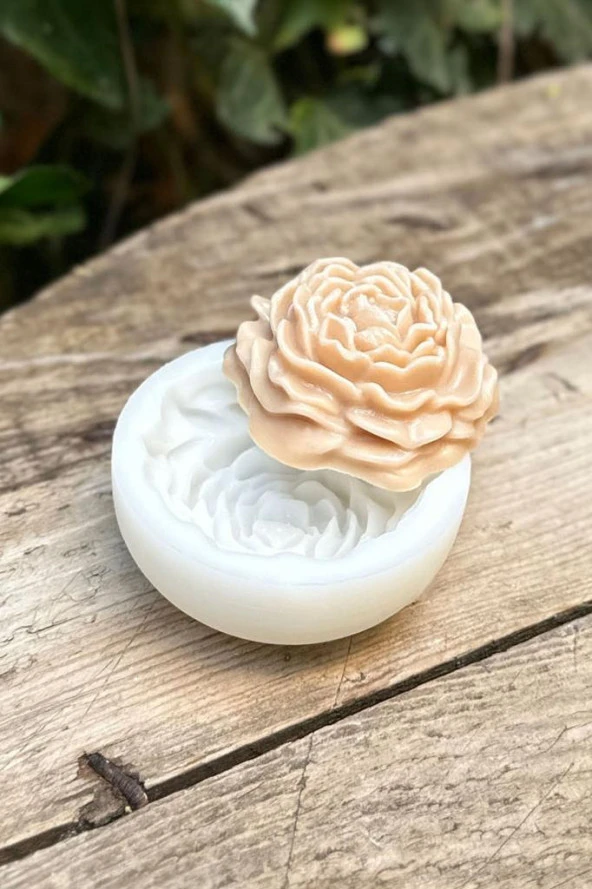 Şakayık Mini Mum Kalıbı ( Silikon ) 1 Adet - 6