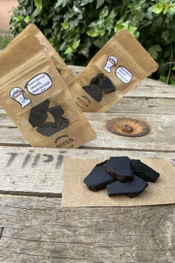 Kahverengi Granül Mum Boyası 10 gram - Resim 3