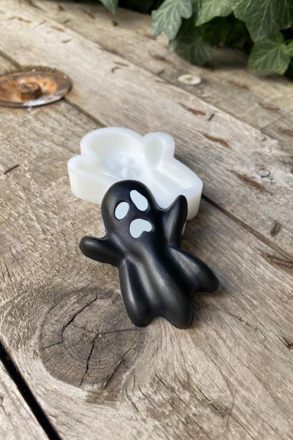 Hayalet Mum Kalıbı ( Silikon ) 1 Adet - Resim 3