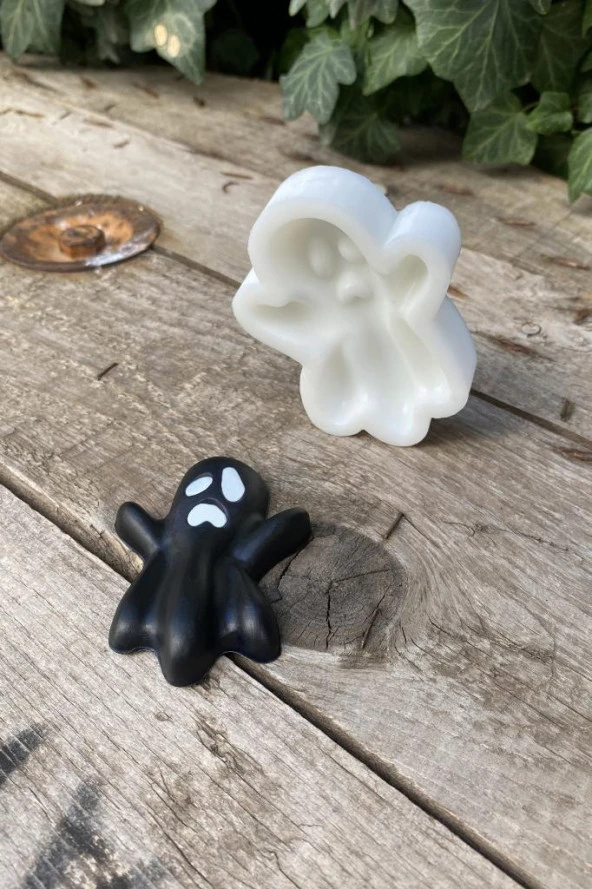 Hayalet Mum Kalıbı ( Silikon ) 1 Adet - Resim 4