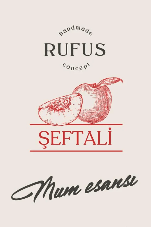 Şeftali Mum Esansı 100ml 1 Adet - Resim 2