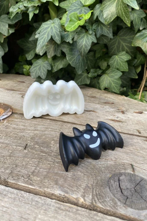 Yarasa Tekli Mum Kalıbı ( Silikon ) 1 Adet - Resim 3