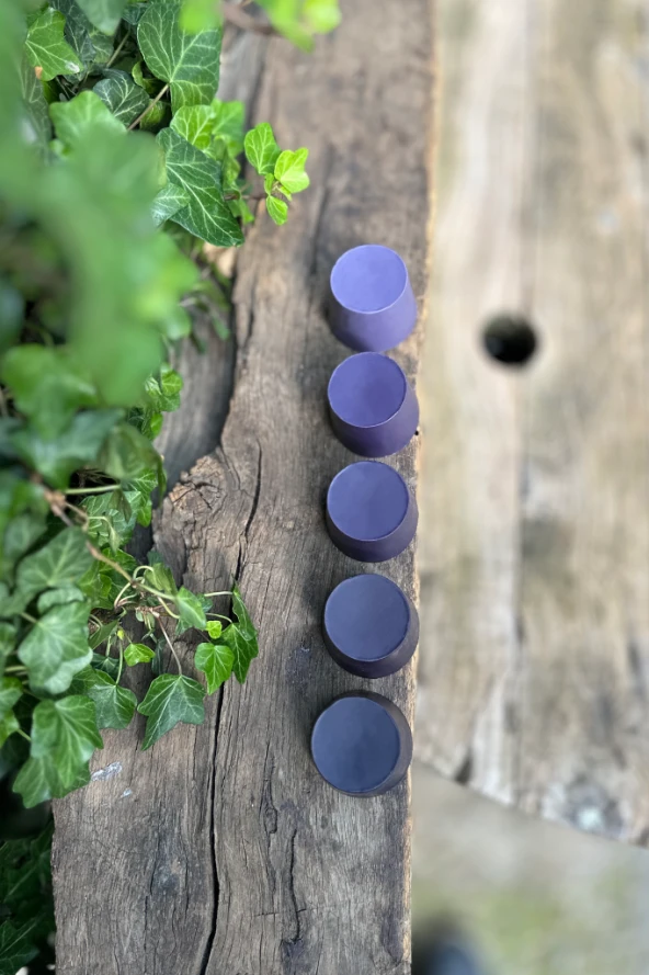 Mor Granül Mum Boyası 1000gr - Resim 2