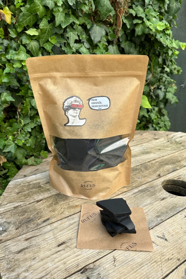 Mor Granül Mum Boyası 1000gr - Resim 7