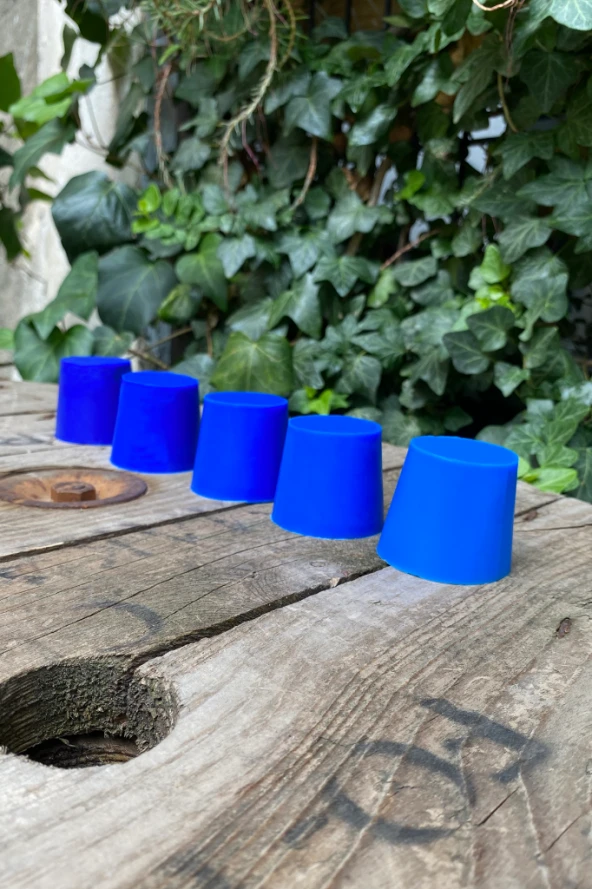 Mavi Granül Mum Boyası 500gr - Resim 6