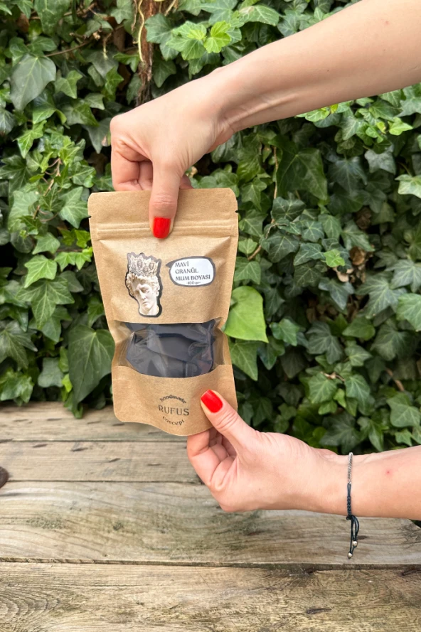 Mavi Granül Mum Boyası 100 gram ürün görseli