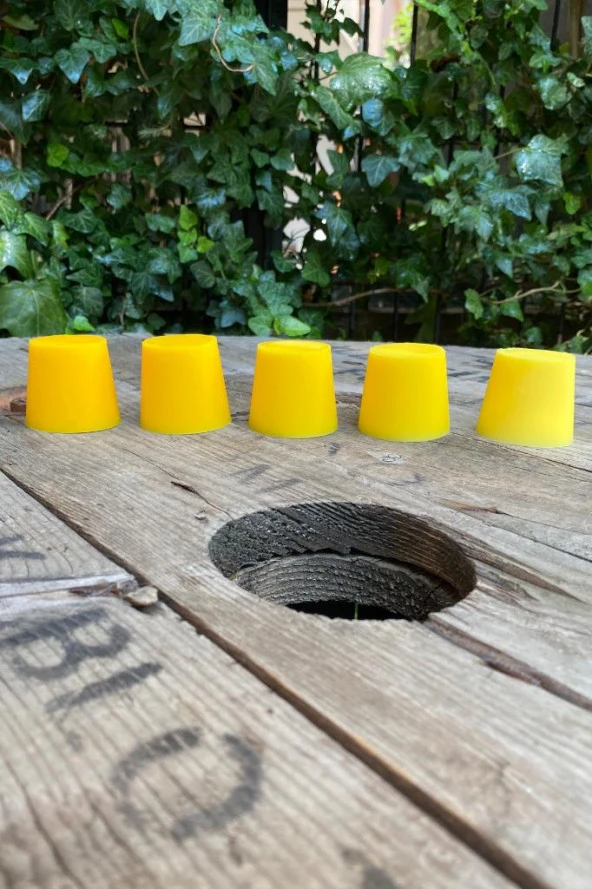 Açık Sarı Granül Mum Boyası 100 gram - Resim 5