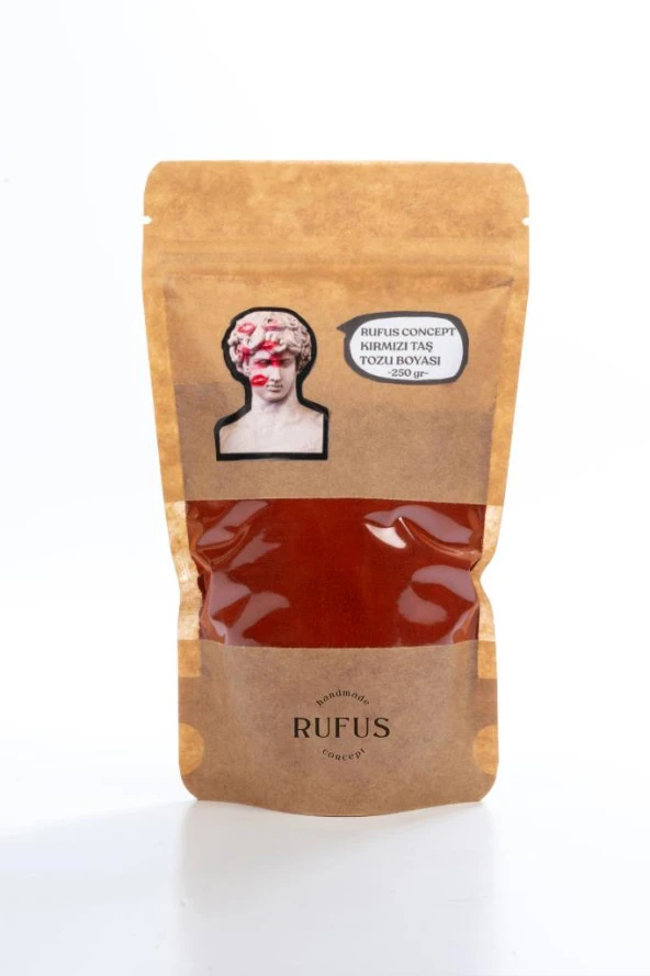 Kırmızı Taş Tozu Boyası ( 250 gr ) ürün görseli