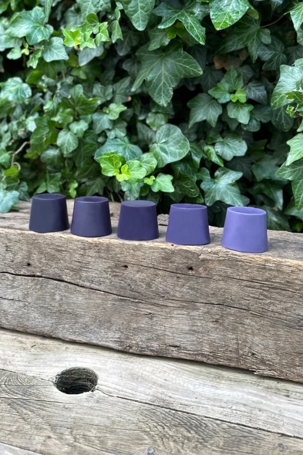 Mor Granül Mum Boyası 100 gram - Resim 4